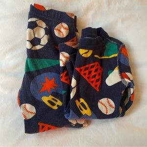 Hanna Andersson toddler Sports Themed Pajamas